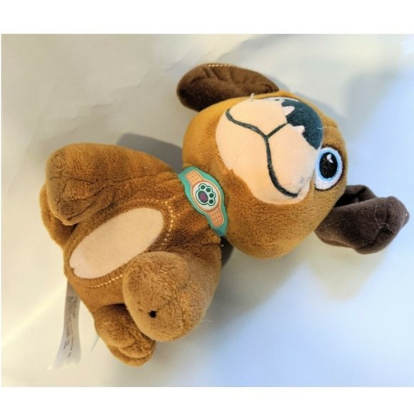 Disney Nick Jr. Just Play Doc McStuffins Findo Brown Puppy Dog Bean Bag Plush 5" - Picture 3 of 7